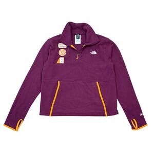 The North Face Circular Design Nature Magic Patch fleece maroon Women’s Medium